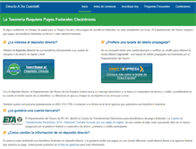 Tablet Screenshot of directoasucuenta.gov